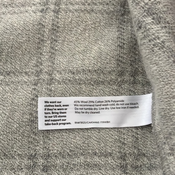 NEW! Beautiful Eileen Fisher Boxy Wool-Blend Jacket sz XL - Picture 5 of 9